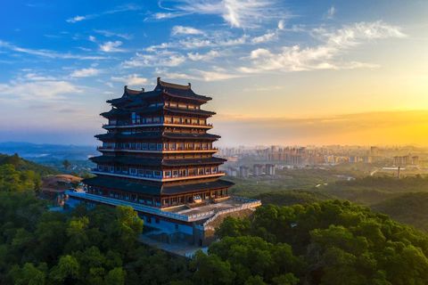 儋阳楼夕照