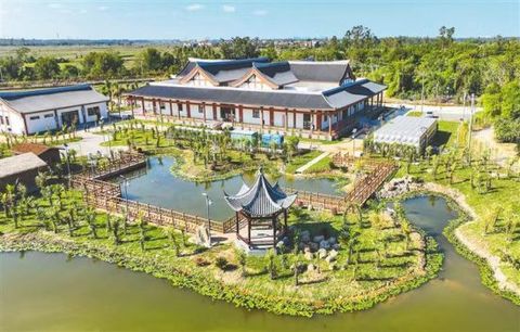 纪念馆园林水景